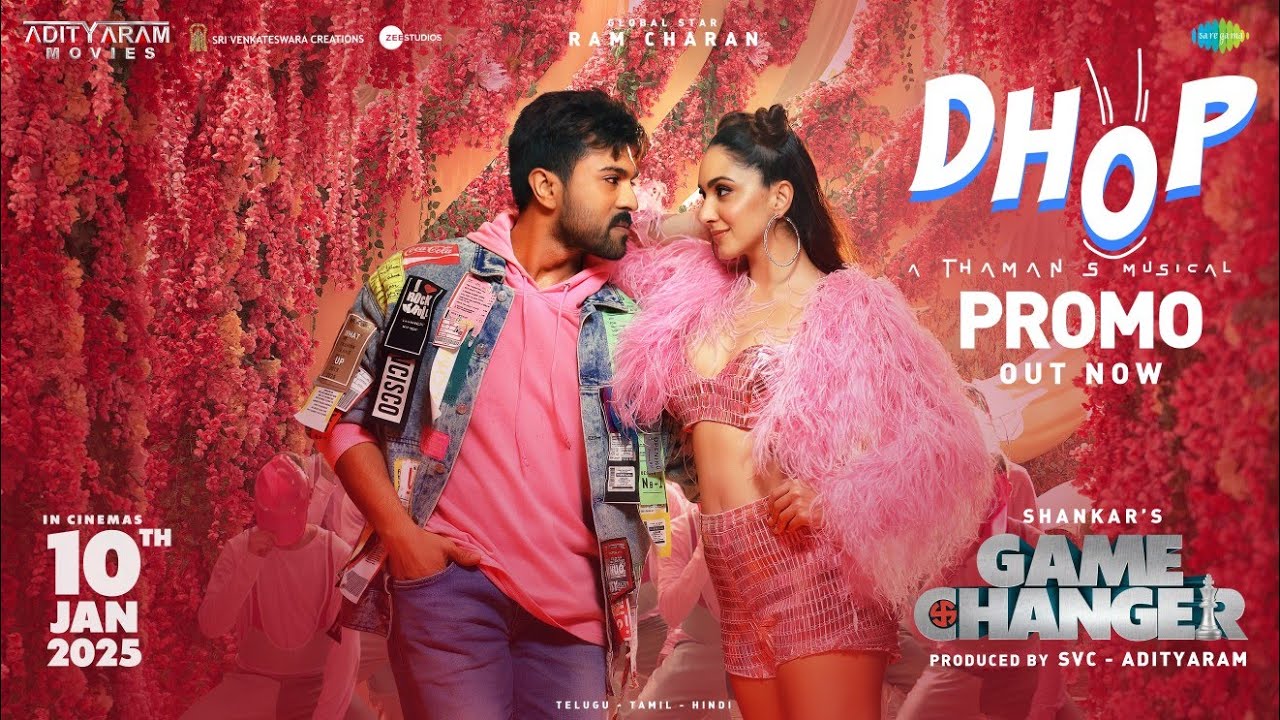 Dhop (Tamil) - Song Promo | Game Changer | Ram Charan, Kiara Advani | Thaman S | Shankar