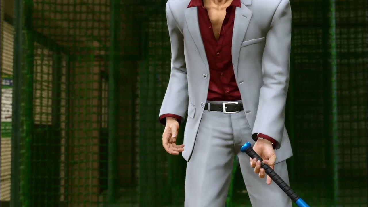 Yakuza Kiwami 2 Batting challenge Beginner 3 YouTube