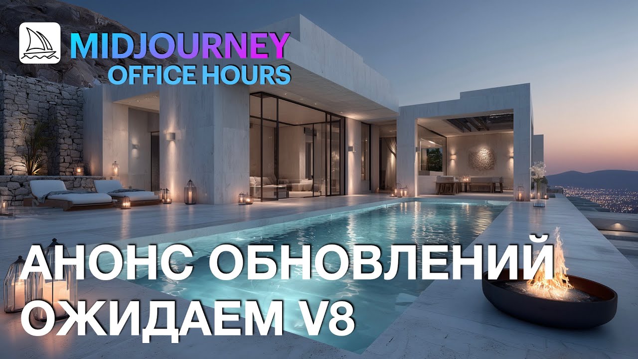 Mijourney Office Hours: Анонс обновлений | Готовится версия 8 | Style Explorer | Партнерство с Meta
