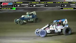 USAC AMSOIL National Sprint Car Highlights | Circle City Raceway | 9/17/2021