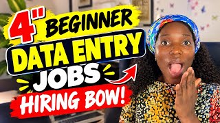 Information 4 Remote Data Entry Jobs Hiring NOW! (Work From Home 2026) Guide