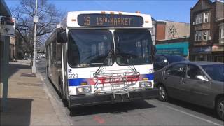 SEPTA Route 16: 2004 New Flyer D40LF #5729 Audio