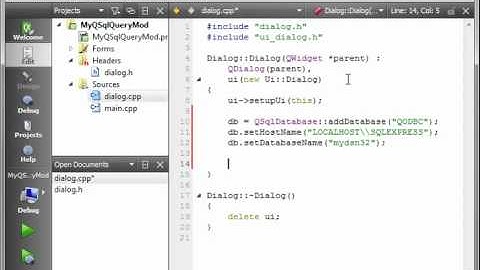 C++ Qt 55 - QSqlQueryModel