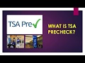 WHAT IS TSA PRECHECK AND HOW TO APPLY?