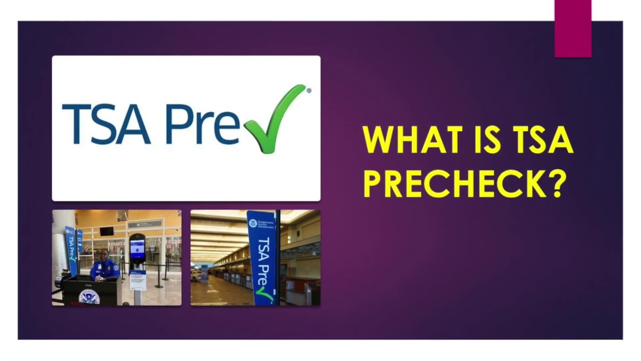 WHAT IS TSA PRECHECK AND HOW TO APPLY? YouTube