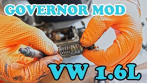 Bosch VE Pump: Governor mod, timing spring, and how it all works!