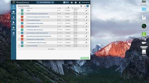 Creating Assignments in PowerTeacher Pro