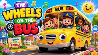 The Wheels on the Bus 🚌 | Fun Kids Songs &amp; Nursery Rhymes for Children