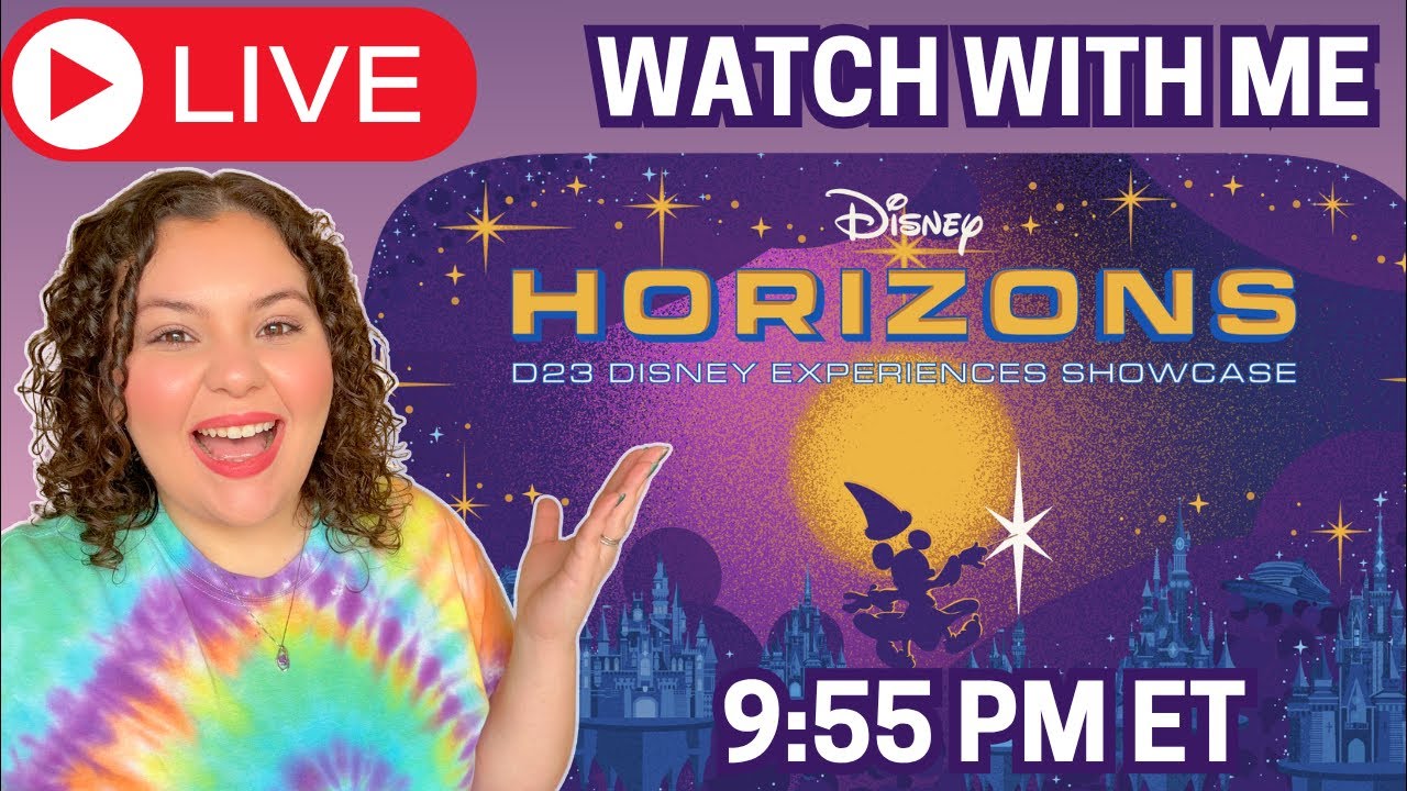 🔴 LIVE: Disney Parks Horizons Showcase Watch Party & Real-Time Reactions
