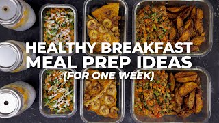 Healthy Breakfast Meal Prep Recipes - 3 High Protein Breakfast Recipes - Zeelicious Foods