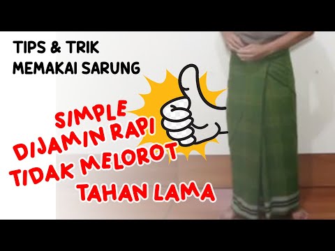 Tutorial Cara  Memakai Sarung yang  Baik  dan  Benar  YouTube