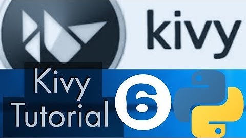 Python Kivy Tutorial 6 - Simple Paint App using Kivy  #Python #Kivy