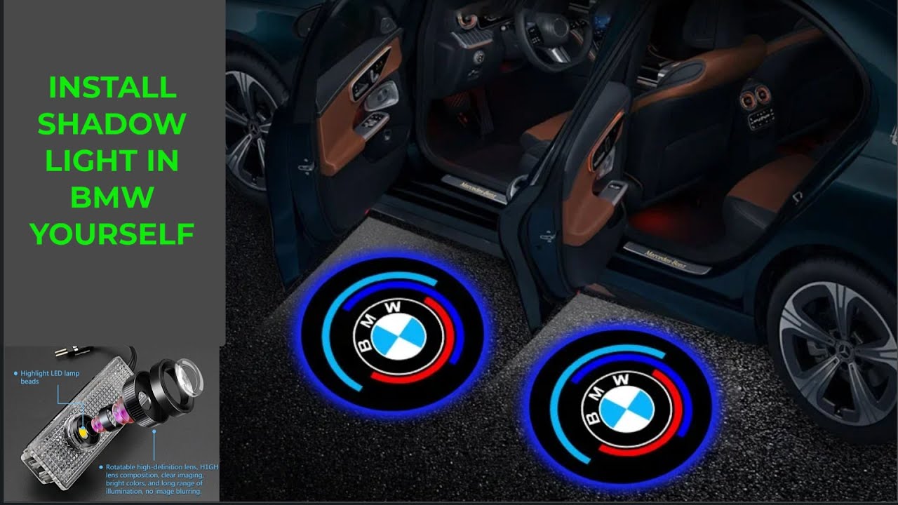 How to Install BMW Shadow Light | Easy DIY Logo Projection Upgrade!