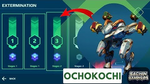 War Robots: Extermination Stage 1, 2 And 3 Completed