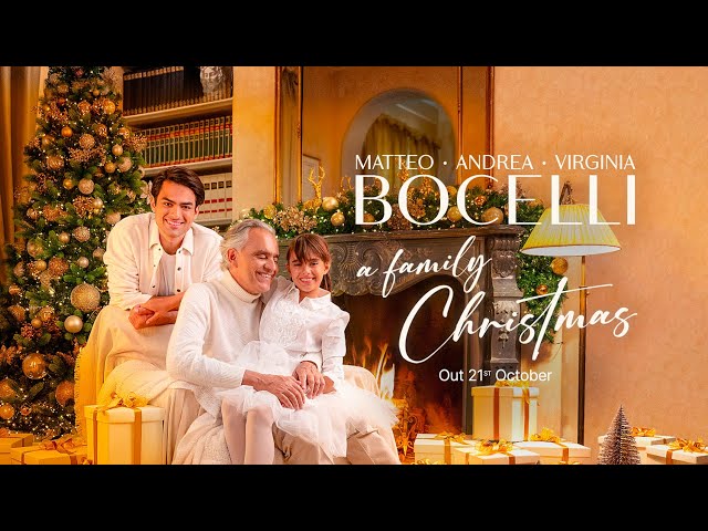 Andrea Bocelli on the joy of making a Christmas album with two of