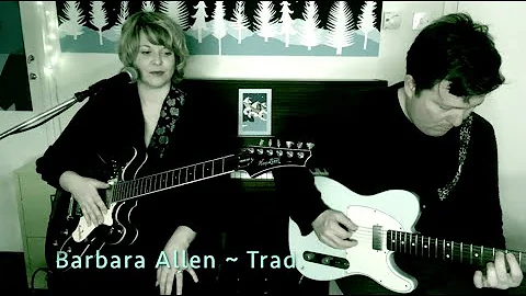 Barbara Allen ~ Lyric Video (Trad.) Nina Clark & S...