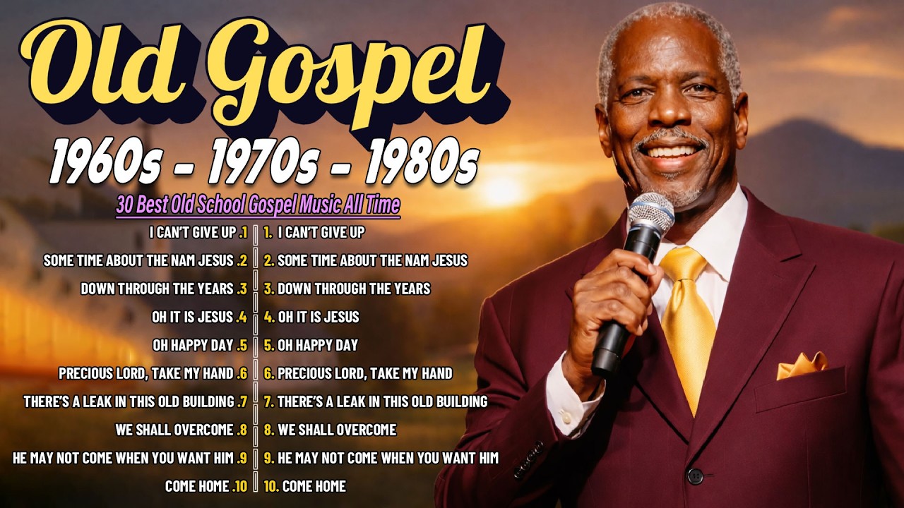 Sunday Old School Gospel Music – Vintage Black Gospel Classics from the 60s 70s 80s Collection