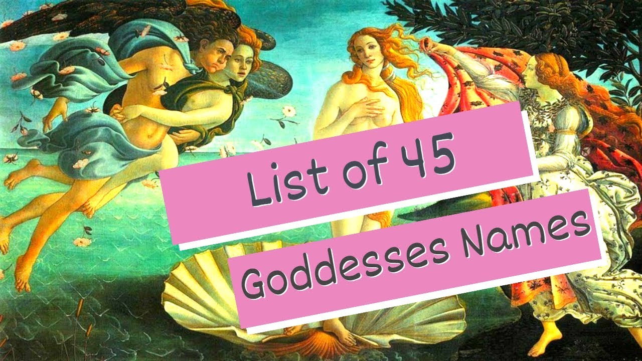 Goddess list