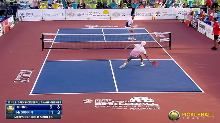 Ben Johns vs Tyson McGuffin - 2021 US Open Men's Singles GOLD Highlights
