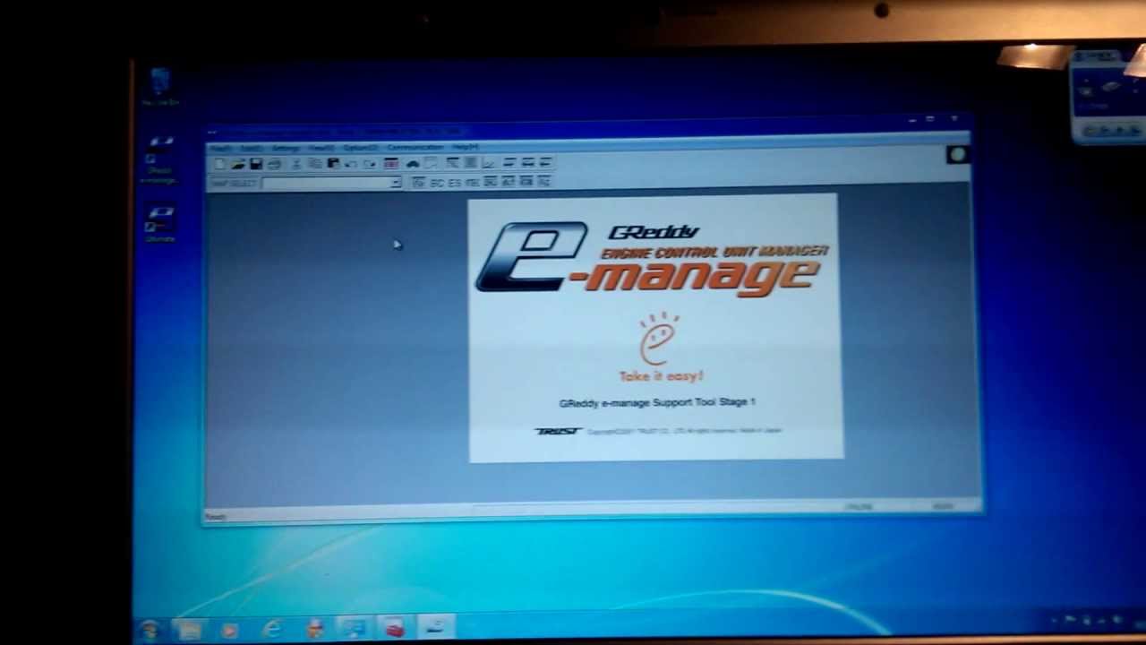 greddy emanage blue software