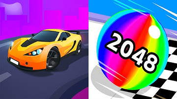 Race Master 3D VS Ball Run 2048 - All Levels Gameplay Android iOS Ep 3