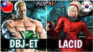 KOFXV  DBJET  VS LACID  FT5  KING OF FIGHTERS 15  STEAM REPLY  28.3.2024