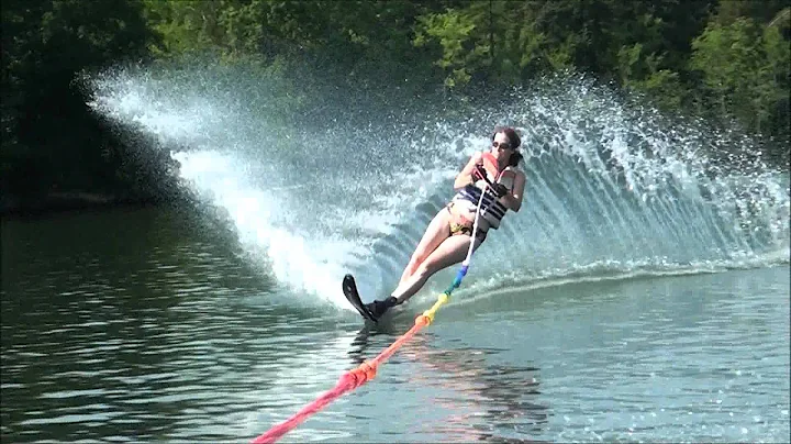 Charlene Water Skiing