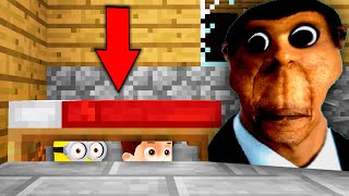 How to HIDE from Obunga at 3:00 AM - minions in minecraft vs Paw Patrol - Gameplay Animation