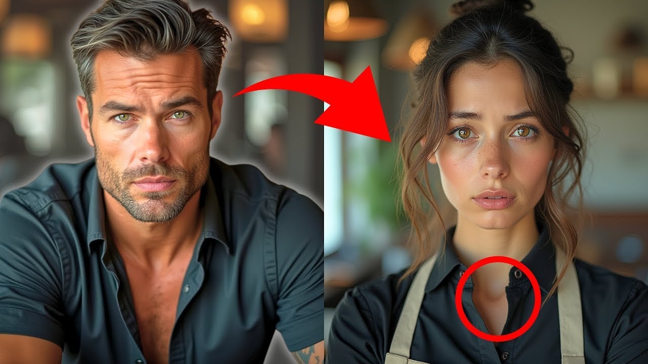 Tuvieron un AMOR SECRETO… hoy el MILLONARIO la ve sirviendo MESAS con los OJOS LLENOS DE DOLOR