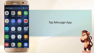 How to Block  Messages Samsung smart phones user guide support screenshot 1