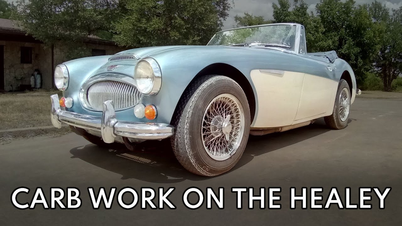 Doing Carburetor Work on the Austin Healey 3000