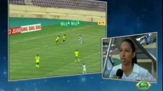 SANTOS FC 1X0 Palmeiras Torneio Internacional Interclubes Futebol Feminino 2011