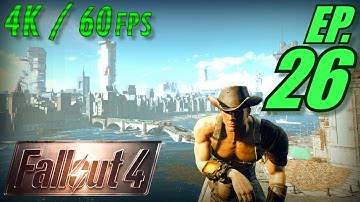 Fallout 4 Walkthrough in 4K Ultra HD / 60fps, Part 26: Codsworth Meets Takahashi in Diamond City