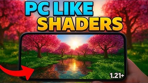 3 best shader Minecraft MCPE like Java edition