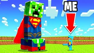 Minecraft, But MOBS Are SUPER!