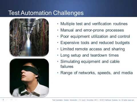 NetScout Test Automation Introduction