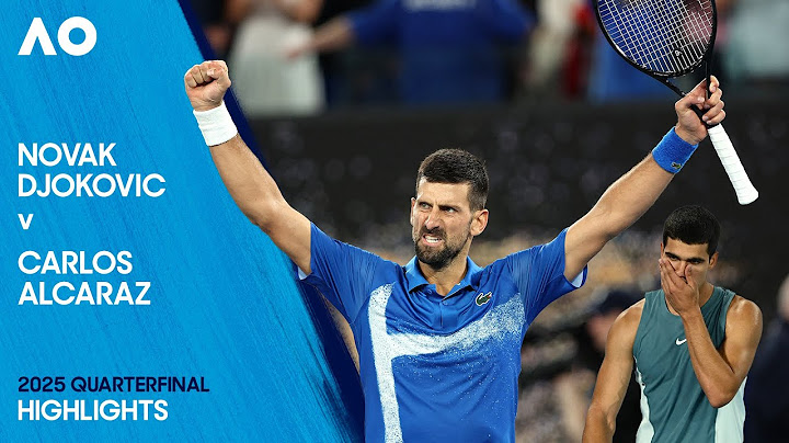 Novak Djokovic v Carlos Alcaraz Highlights | Australian Open 2025 Quarterfinal