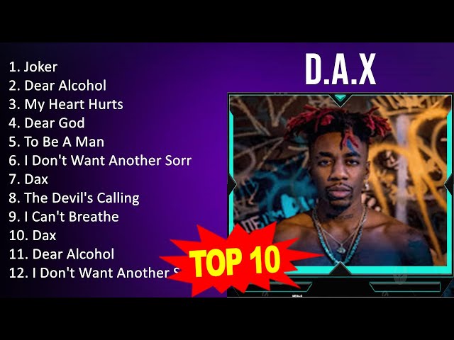 D . A . X 2023 MIX - Top 10 Best Songs - Greatest Hits - Full Album class=