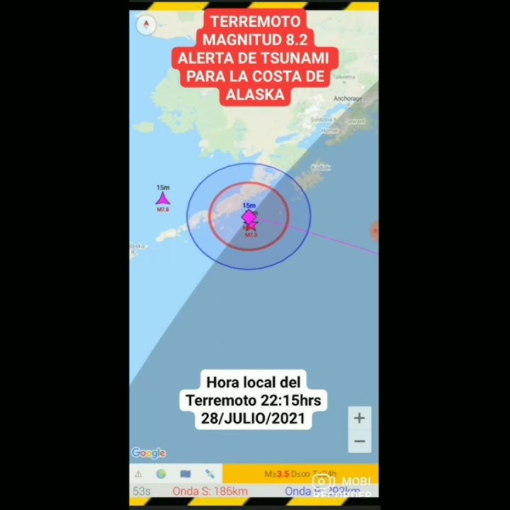 Tsunami alert korea