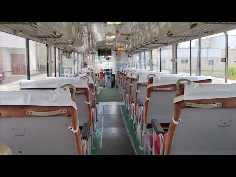 北海道士別軌道のレトロなバスに乗る！