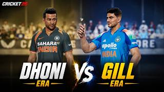 😱 DHONI ERA vs GILL ERA! Who Rules Indian Cricket? | Cricket 26 screenshot 4