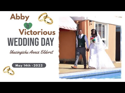 Abby of sei  sisters and Victorious Wedding day 14th May 2022