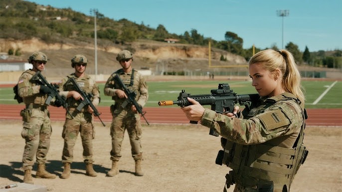 🎯 She Was Just Replacing Targets — Until a Navy SEAL Handed Her His Rifle  and Stepped Aside - YouTube