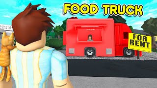 I Bought A FOOD TRUCK.. Owner Was EXTREMELY Cheap! (Roblox Bloxburg)