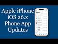 Apple iPhone iOS 26.x: New Phone Features for Security — Verified Caller, Call Direction &amp; City