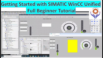 Getting Started with SIMATIC WinCC Unified | Full Beginner Tutorial #siemens  #scada #training #plc