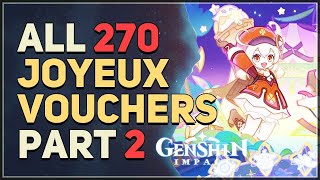All 270 Joyeux Vouchers Locations Genshin Impact Part 2 screenshot 5