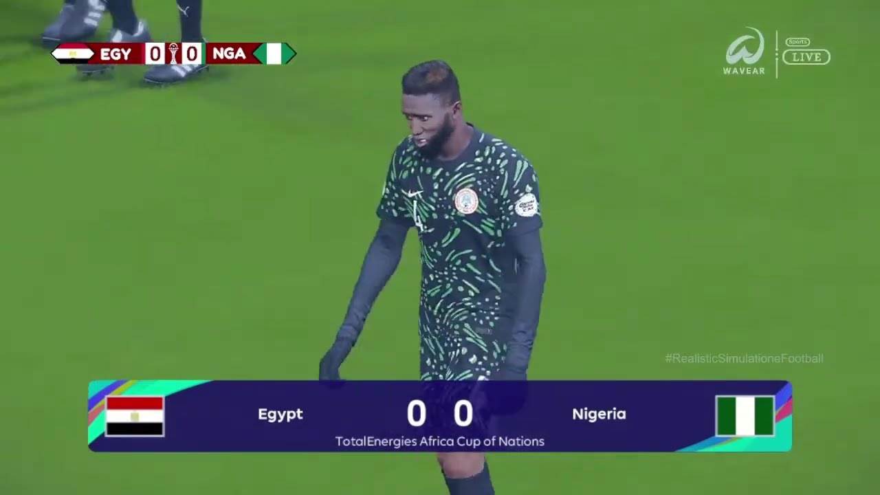 Egypt vs Nigeria| Africa Cup of Nations 2025/26 | eFootball Simulation Game