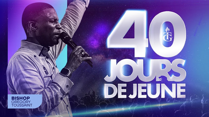 40 Jours de Jeûne | Jour 15 | Gregory Toussaint | Shekinah.fm