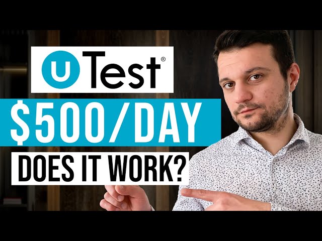 How To Make Money On UTest In 2024 | User Testing For Beginners class=